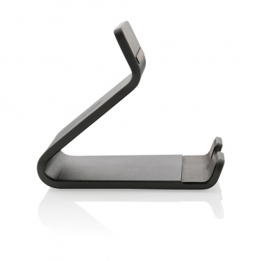 Logo trade promotional gifts image of: Terra RCS recycled aluminium tablet & phone stand