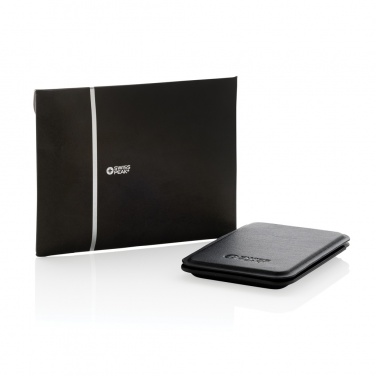 Logotrade promotional product picture of: Magstand RCS recycled PU magnetic phone wallet with stand