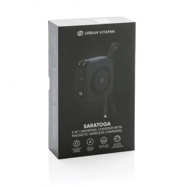 Logotrade promotional products photo of: Urban Vitamin Saratoga 5 in 1 universal charger