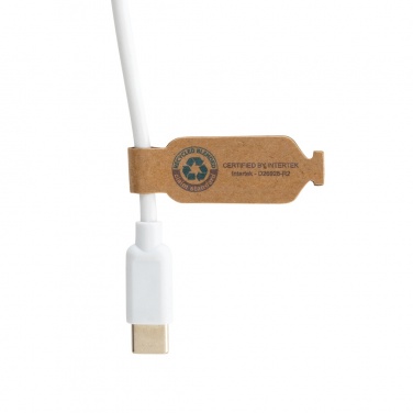 Logotrade advertising products photo of: RCS recycled plastic Ontario 6-in-1 round cable