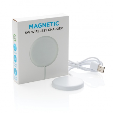 Logo trade advertising product photo of: 5W magnetic wireless charger