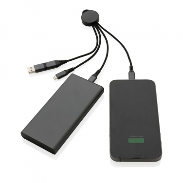 Logotrade advertising product picture of: Terra RCS recycled aluminium 6-in-1 charging cable