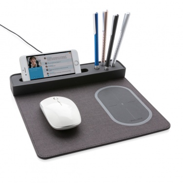 Logotrade promotional gifts photo of: Air mousepad with 5W wireless charging and USB