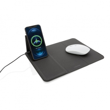 Logo trade corporate gifts picture of: Artic Magnetic 10W wireless charging phonestand