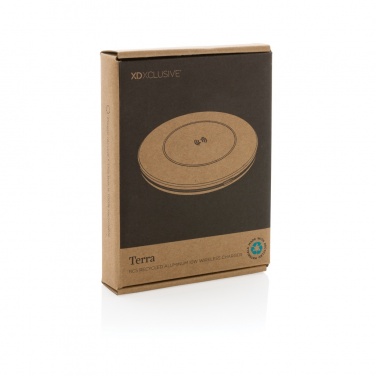 Logotrade promotional gifts photo of: Terra RCS recycled aluminium 10W wireless charger
