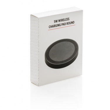 Logotrade promotional gift picture of: 5W wireless charging pad round