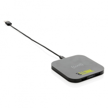 Logo trade advertising products image of: Wireless 5W charging pad