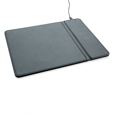 Logo trade promotional item photo of: Mousepad with 5W wireless charging