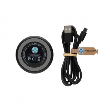 Logo trade promotional gift photo of: Magnapad 15W RCS rplastic magnetic 3 in 1 charging pad