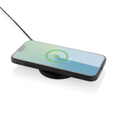Logo trade promotional giveaways image of: Magnapad 15W RCS rplastic magnetic 3 in 1 charging pad