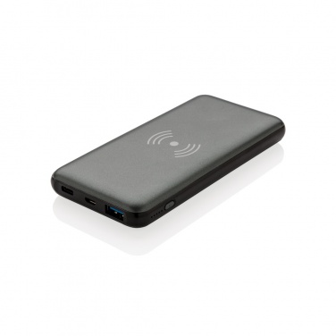 Logo trade promotional gift photo of: 10.000 mAh Fast Charging 10W Wireless Powerbank with PD