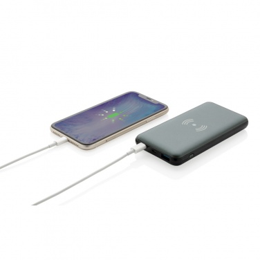 Logotrade promotional giveaway image of: 10.000 mAh Fast Charging 10W Wireless Powerbank with PD