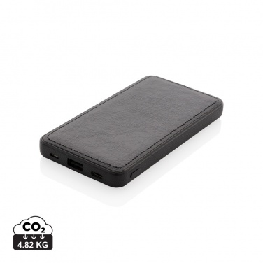 Logo trade promotional gift photo of: Tusca 10.000 mAh PU powerbank