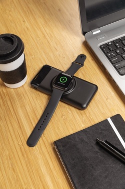 Logotrade promotional items photo of: 10.000 mah wireless powerbank with watch charger