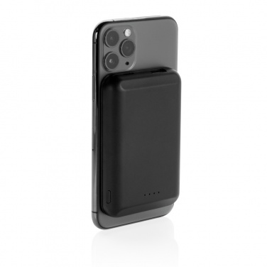 Logotrade advertising product image of: Magnetic 5.000 mAh 5W wireless powerbank