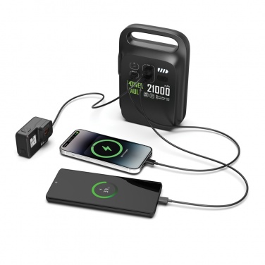 Logotrade promotional items photo of: Power Vault RCS rplastic 21000 mAh portable power station