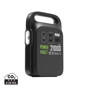 Logotrade advertising products photo of: Power Vault RCS rplastic 21000 mAh portable power station