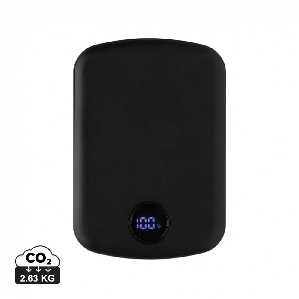 Logo trade promotional gifts image of: MagBoost RCS recycled plastic 5000 mah magnetic powerbank