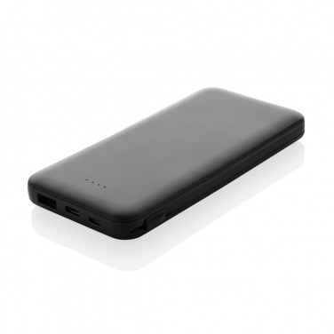Logo trade advertising product photo of: Lockhart RCS recycled plastic 10.000 with integrated cables