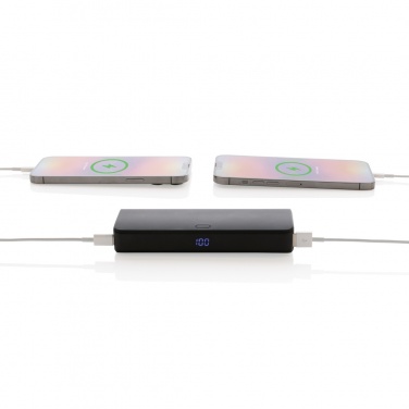 Logo trade promotional giveaways picture of: FlashCharge RCS rplastic 20000 mah fast charge powerbank