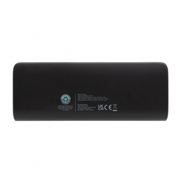 Logotrade promotional gift image of: FlashCharge RCS rplastic 20000 mah fast charge powerbank