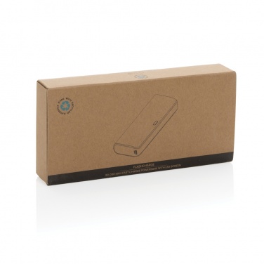 Logotrade promotional gift picture of: FlashCharge RCS rplastic 20000 mah fast charge powerbank