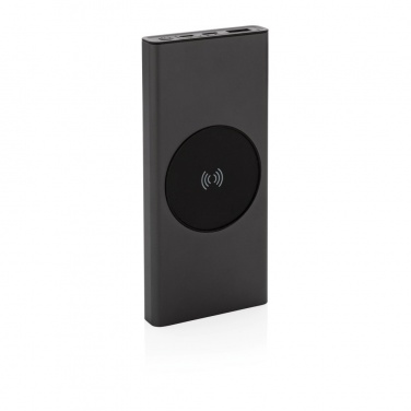Logo trade promotional giveaways image of: Terra RCS recycled 18W aluminium 10000 powerbank 10W