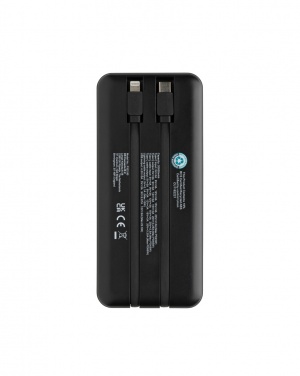 Logotrade promotional item image of: Gridley RCS rplastic 20000 65W laptop powerbank