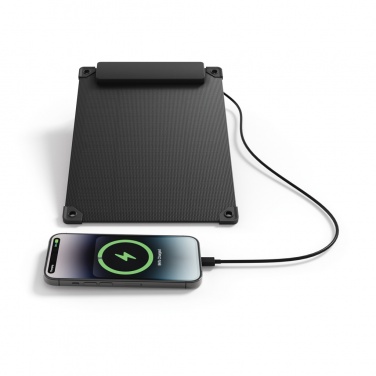 Logo trade promotional merchandise image of: Solarpulse rplastic portable solar panel 5W