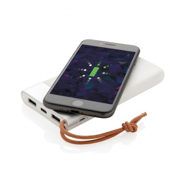 Logotrade promotional gift image of: Aria 8.000 mAh 5W wireless charging powerbank