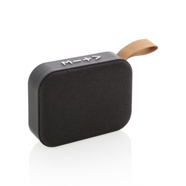 Logo trade promotional gift photo of: Fabric trend speaker