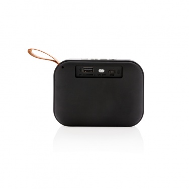 Logo trade promotional gifts image of: Fabric trend speaker