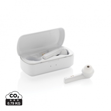 Logotrade promotional items photo of: Free Flow TWS earbuds in charging case