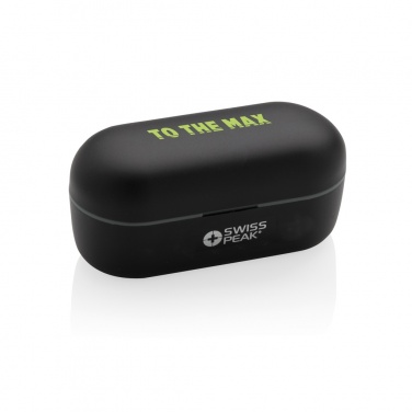 Logotrade advertising product picture of: Swiss peak TWS earbuds