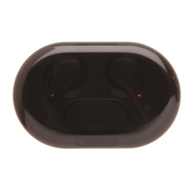 Logotrade promotional merchandise picture of: Light up logo TWS earbuds in charging case