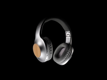 Logotrade advertising products photo of: Dakota Bamboo wireless headphone