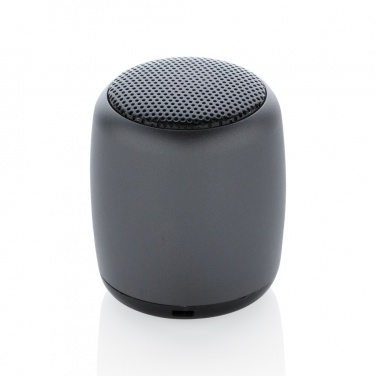 Logo trade advertising product photo of: Mini aluminium wireless speaker