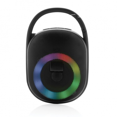 Logo trade advertising products image of: RCS recycled plastic Lightboom 5W Clip speaker