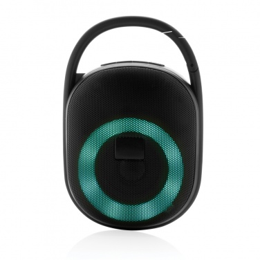 Logotrade promotional item image of: RCS recycled plastic Lightboom 5W Clip speaker