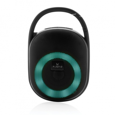 Logo trade promotional giveaways picture of: RCS recycled plastic Lightboom 5W Clip speaker