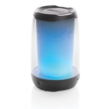 Logotrade promotional gift image of: RCS recycled plastic Lightboom 5W speaker