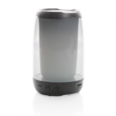 Logo trade promotional gifts picture of: RCS recycled plastic Lightboom 5W speaker