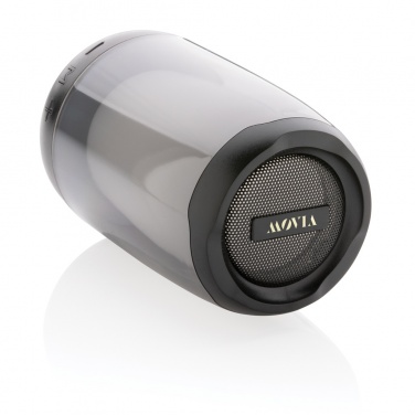 Logo trade promotional item photo of: RCS recycled plastic Lightboom 5W speaker