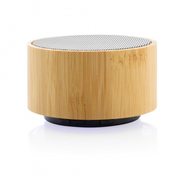 Logotrade advertising products photo of: RCS recycled plastic and bamboo 3W wireless speaker