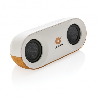 Logotrade promotional gifts photo of: Oregon RCS recycled plastic and cork 10W speaker
