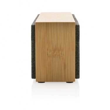 Logo trade promotional item photo of: Wynn 10W bamboo wireless speaker