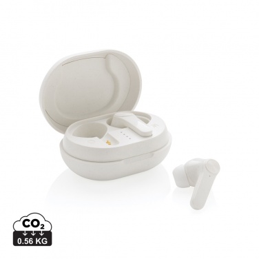 Logotrade corporate gift image of: RCS standard recycled plastic TWS earbuds