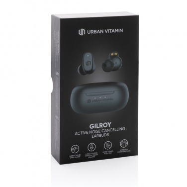Logotrade promotional giveaways photo of: Urban Vitamin Gilroy hybrid ANC and ENC earbuds