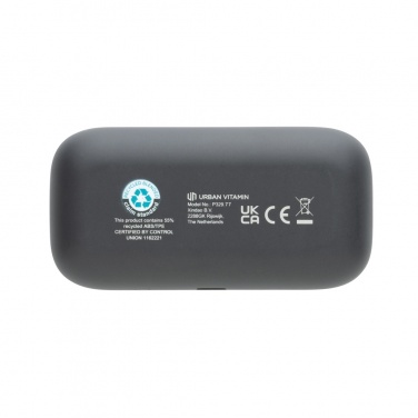 Logo trade advertising products picture of: Urban Vitamin Pacifica RCS rplastic earbuds