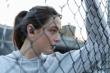 Logo trade promotional items image of: Urban Vitamin Pacifica RCS rplastic earbuds